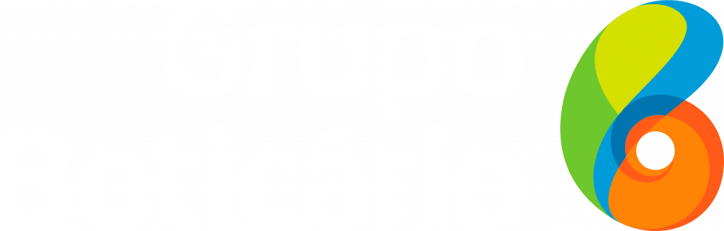 grupo boticario logo branco