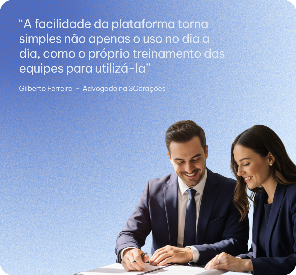 advogados assinando documentos pela zapsign